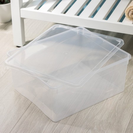 Storage box, rectangular "Crystal", 18 liters-4