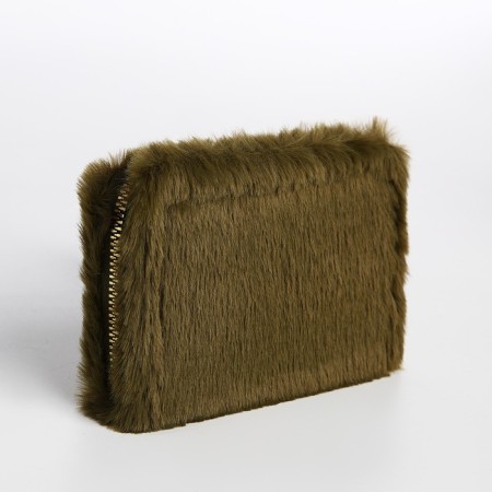 Children's wallet with lightning, green color-1