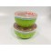 Elrington Saletniks set “Airgraph. Summer greens ", with plastic lids, 2 pcs
