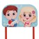Adjustable "kids" (1-3), square metal frame