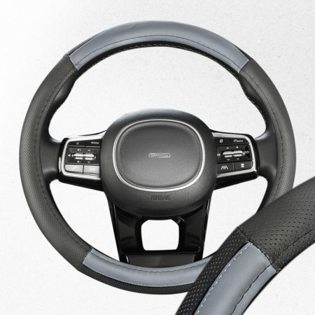 SkyWay, Real-9 m, black and gray leather braid