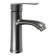 Zein Z3691 sink mixer, single-leaf, pour height 9 cm, ABS plastic, graphite