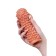 Kokos nozzle with additional stimulation, realistic, TPE, bodily, 16.5 cm