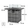 Gas heater, street, 71.5 × 71.5 × 63.5 cm, Aesto a-21t