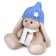 Soft toy "Bunny mi in a blue hat", 15 cm