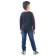 Svitshot Children's "Skull", height 98 cm, dark blue color