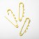 Pins for suspensions (set 3 pcs.) L = 6.5 cm, yellow color