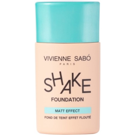 Tonal cream Vivienne Sabo Shakefoundation Matt, matting, tone 04 dark beige