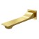 Built -in spout for the bath Wasserkraft A174, brass, gold