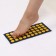 Iplikator-river, the basis of Spanbond, 40 modules, 14 × 32 cm, dark blue/yellow color