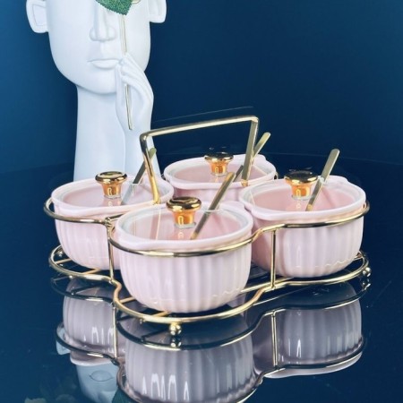 Set of banks Lenardi, 150 ml, 4 pcs