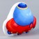 Soft toy "flying saucer", 55 cm