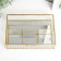 Organizer Casket Glass for trifles "waves" 6x16.5x23 cm