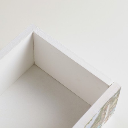 Kashpo Floristic wooden "Provence No. 6" 24.5x14.5x8 cm-2
