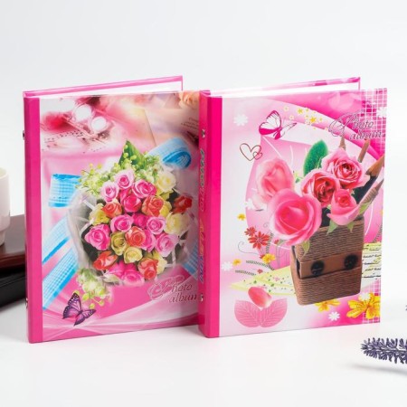 Photo album 10*15 40 photos "Rose" mix-4