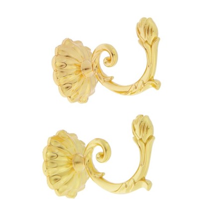 Hook for curtains tundra KS006, one -rod, color gold