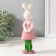 Souvenir Polystone "Bunny - Kiss" set 2 pcs 18x5x5.3 cm
