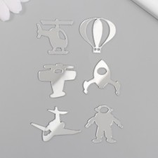 Decor for creativity plastic mirror 