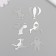 Decor for creativity plastic mirror "air transport" set 6 pcs