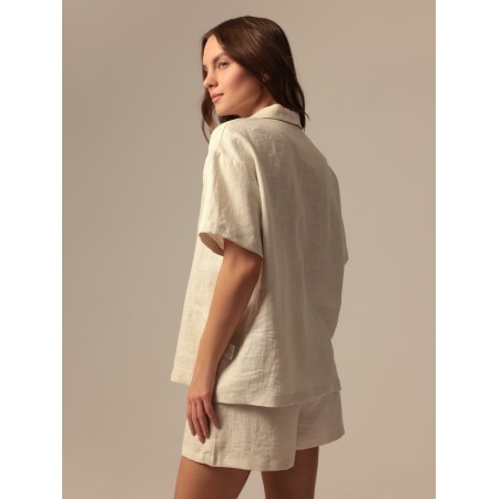 Female suit (shirt and shorts) SL Home p. L, milk-6