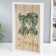 Decorative woods "Palm leaves" 30x20.2x3 cm