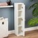 Bathroom wardrobe 200, white, 20 x 22 x 95 cm