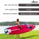 SUP Board inflatable Touring Kelpie 11.5 ", 347x80x15 cm
