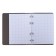 Notebook on rings A5 120 sheets in Calligrata cage gray, plastic cover, offset unit