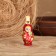 Whistle painted "nesting doll", 7.5 cm, wood, mix