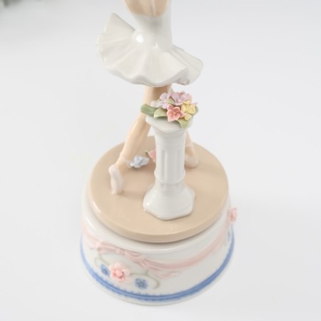 Souvenir Ceramics under porcelain "Ballerina" 22x9x9 cm-6