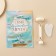 Set of massager guasha for the face “Shine, inspire, dream”, calcite