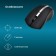 Mouse call 615MW black/optical silver (1200DPI) wireless USB for a laptop (3BU 102945