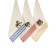 A set of wuffed napkins Diva Afrodita "Tiger", size 35x50 cm, 3 pcs