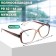 Ready -made glasses east 868 Gray (grandfathers), color mix -4