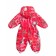 Combiason for girls, height 98 cm, red color