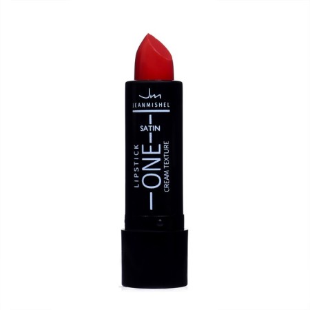 Lipstick Jeanmishel Satin Cream Texture tone 09 coral-brown, 14 g-2