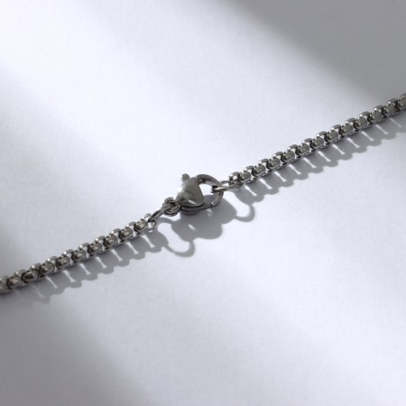 Unisex "Blade" with a pattern, color black silver, 60 cm-1