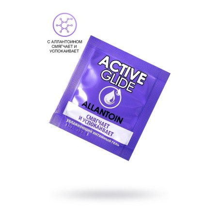 Moisturizing intimate gel Active Glide Allantoin, 20 pcs 3 g-2