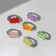 Ring "Marmalade Bear" Gammy, Beads, Mix color, dimensionless