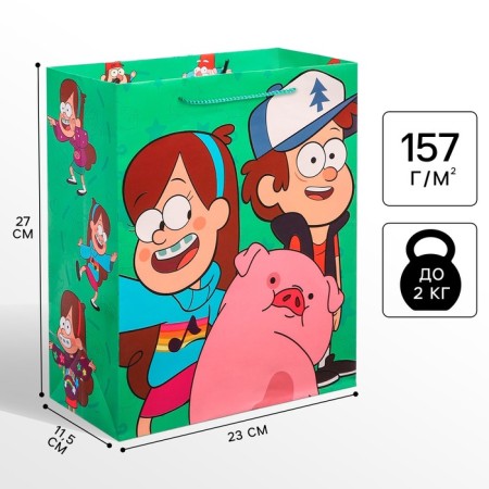 Gift package, 23x27x11.5 cm, packaging, gravity farz