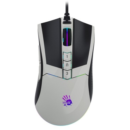Mouse A4Tech Bloody W90 Max White/Black Optical (10,000dpi) USB (10but)