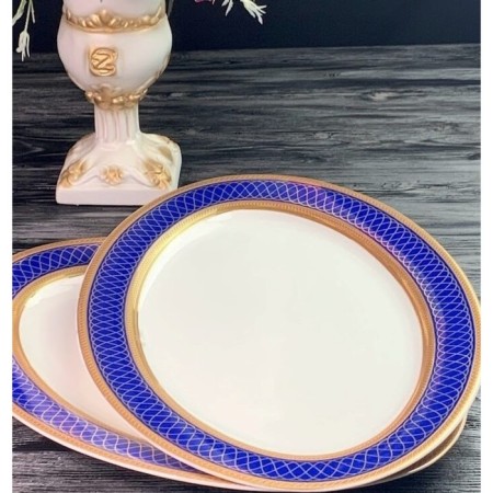 Set of dishes Lenardi "Sapphire", oval, length 35.5 cm, 2 pcs
