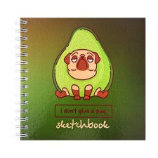 Sketchbook 195 x 195 mm, 80 sheets on the crest 