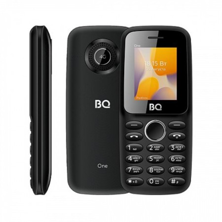 Cell phone BQ M-1800L One Black-5