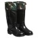 Men's boots C-26, PVC, black, size 42