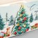 Box for Capcake "Happy New Year", Christmas tree, 23 x 16 x 10 cm, new year