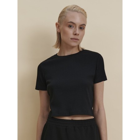 Crop top female Pelican, size 50, black color