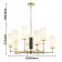 Palmarius hanging chandelier 840 mm, E14 400W
