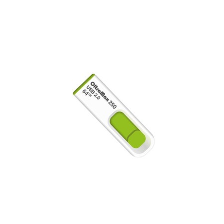 OLTRAMAX 250, 64 GB, USB2.0 flash drive, th he is up to 15 MB/s, PBU up to 8 Mb/s, green-1