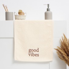 A Terry Ethel Good Vibes 35x50 cm, 100% cotton, 350 g/m2